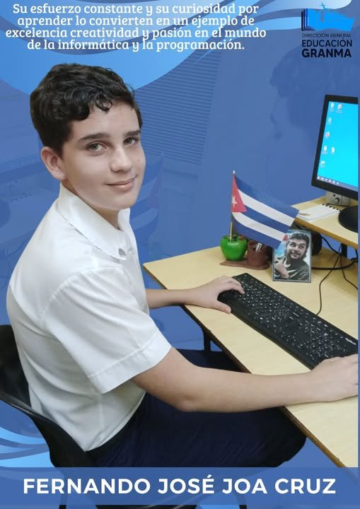 Fernando José Joa Cruz: Una Historia de Oro que Nace en las Aulas del IPVCE de Granma